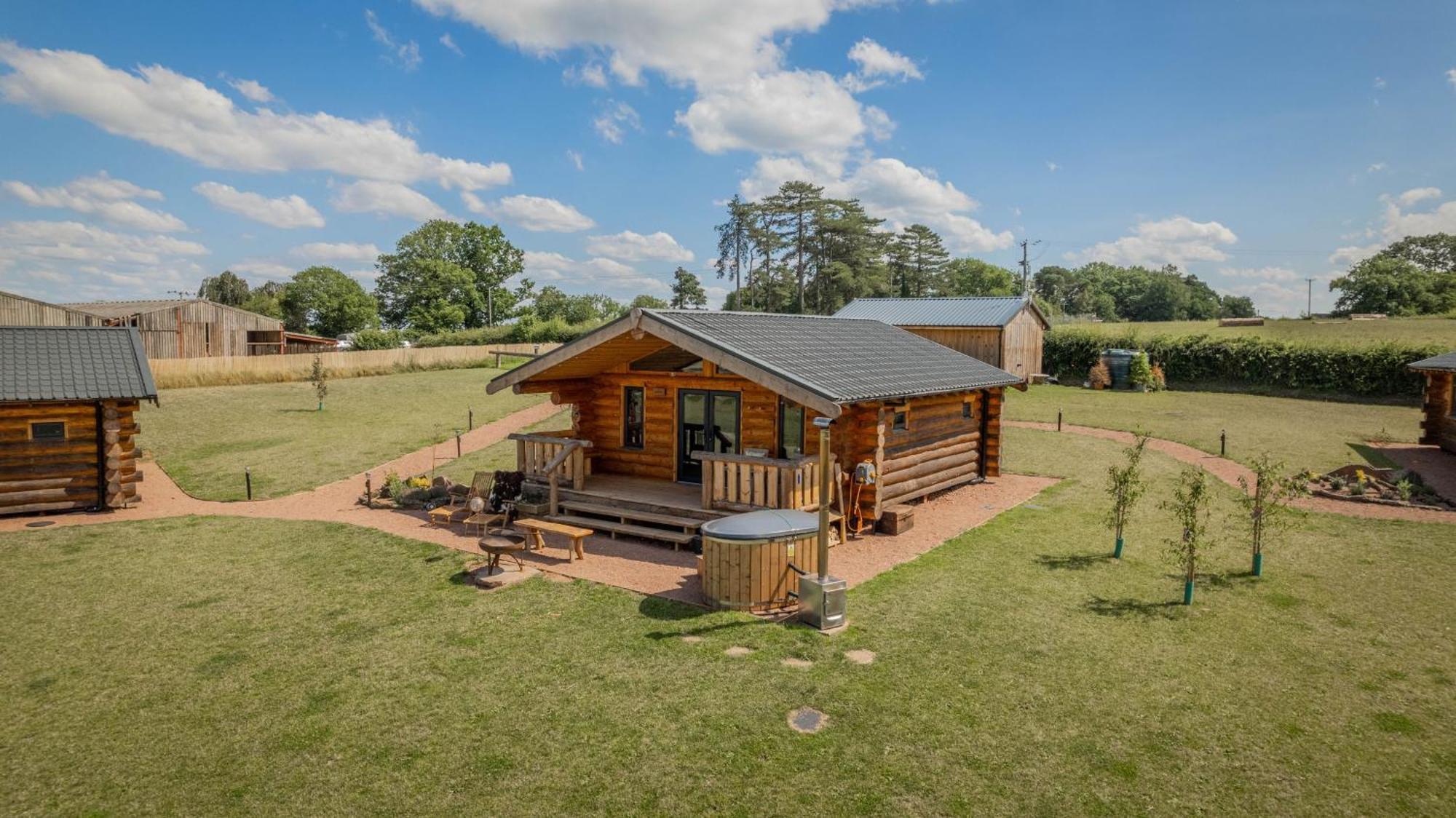 Rowan - Tedstone Log Cabins Bromyard Ngoại thất bức ảnh