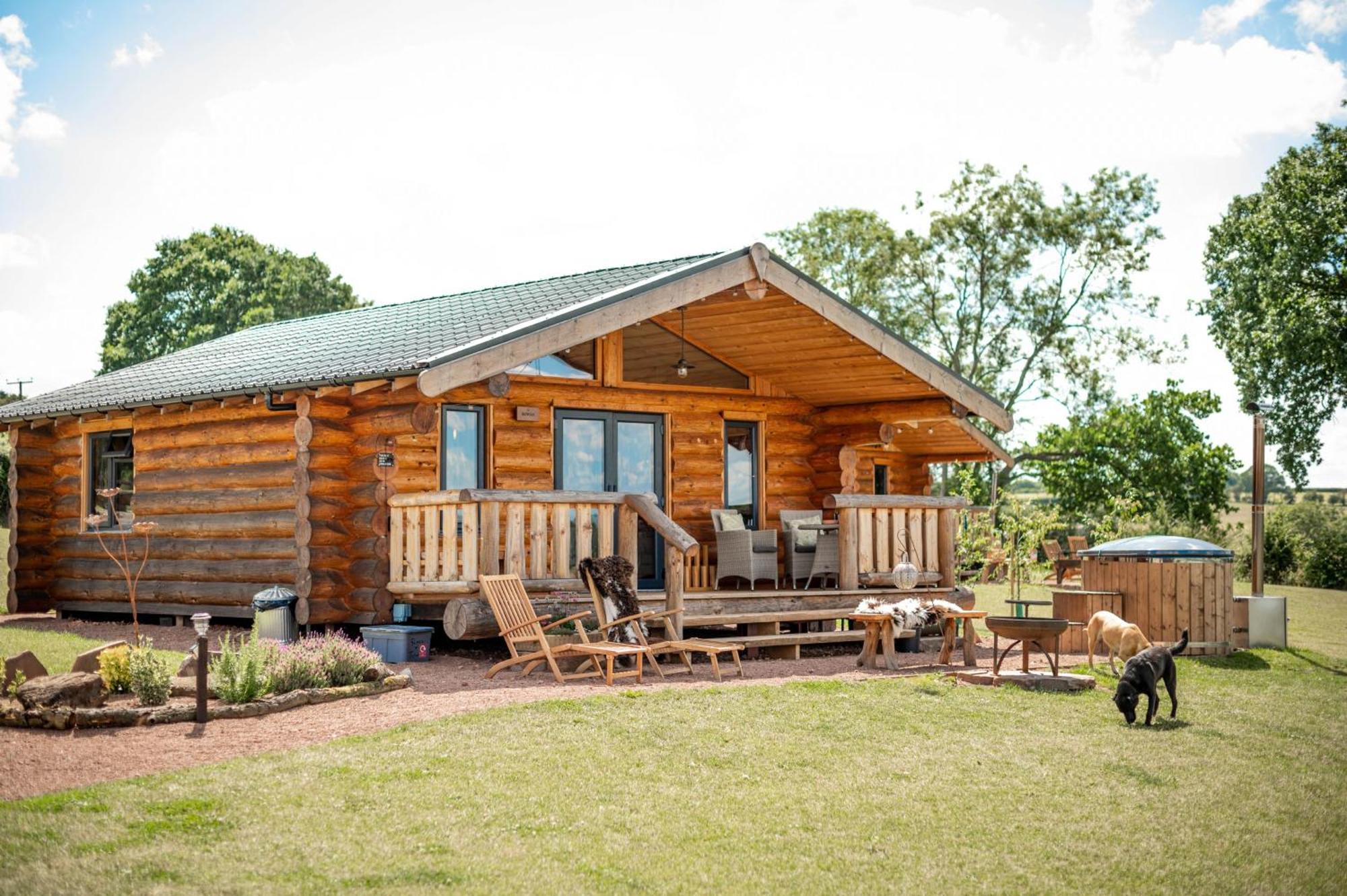 Rowan - Tedstone Log Cabins Bromyard Ngoại thất bức ảnh
