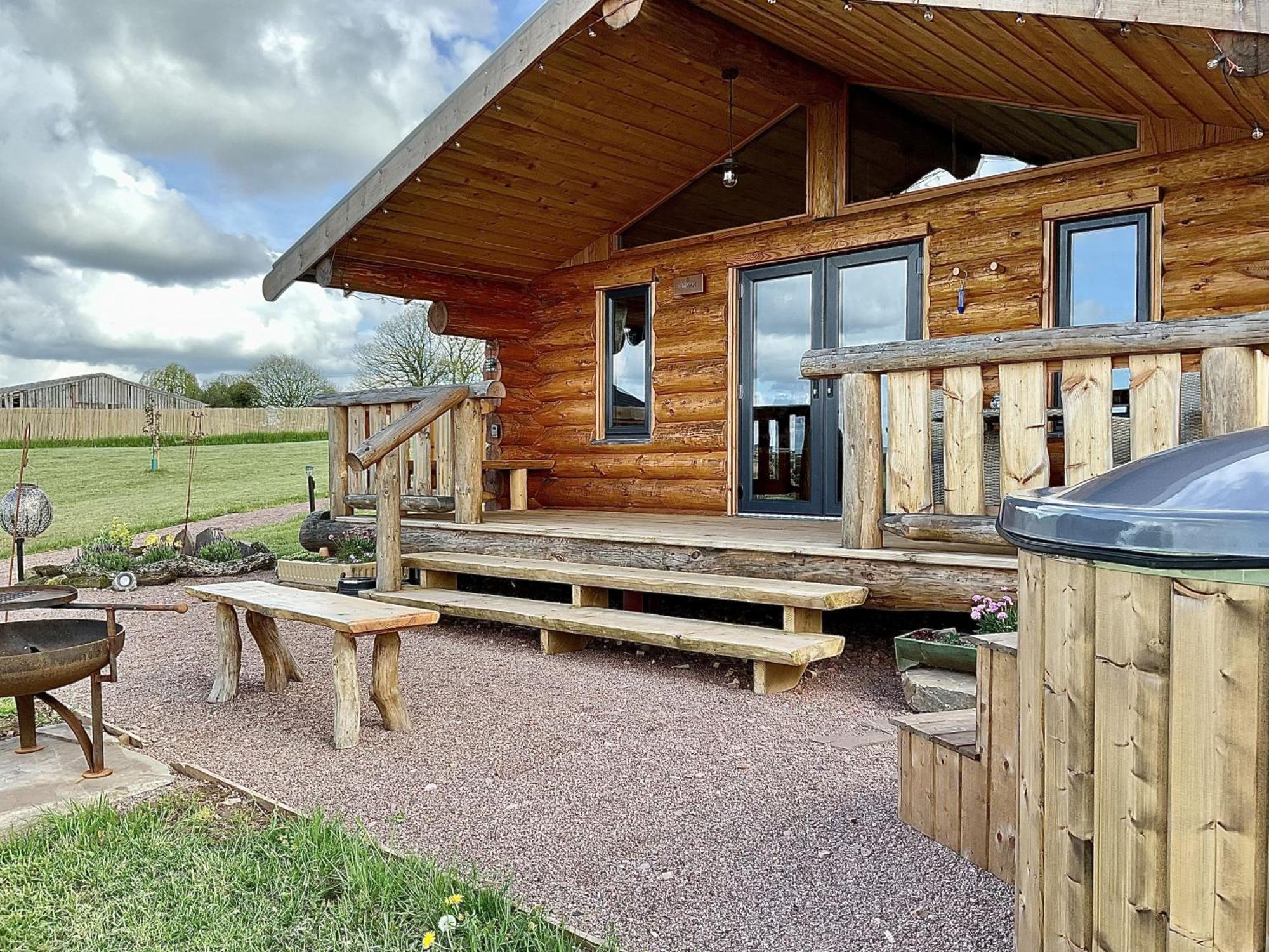 Rowan - Tedstone Log Cabins Bromyard Ngoại thất bức ảnh