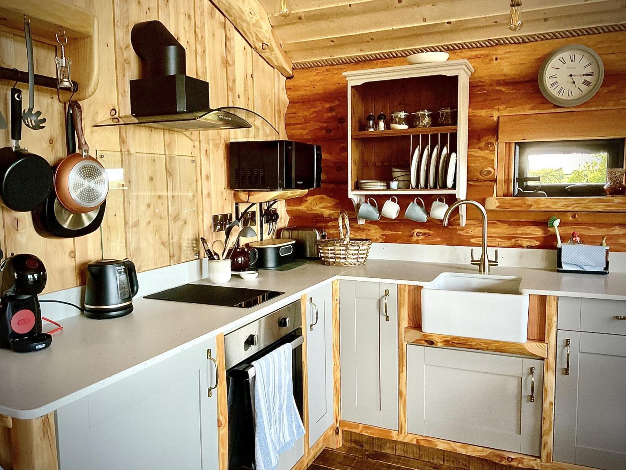 Rowan - Tedstone Log Cabins Bromyard Ngoại thất bức ảnh